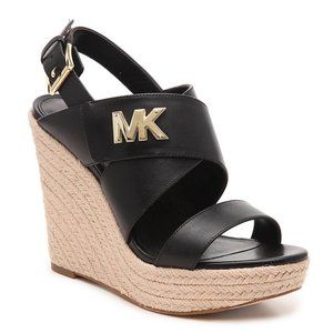 🆕 Michael Kors, black Sydney Espadrille wedg…